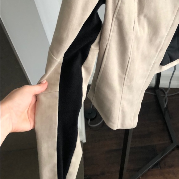 HELMUT LANG BEIGE SOFT FEEL JACKET SIZE SMALL - Picture 3 of 4